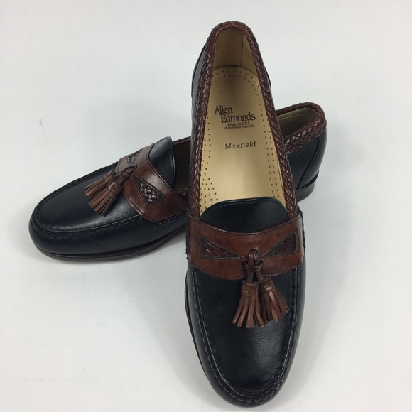 SOLD Allen Edmonds Maxfield Tassel Leather Loafers - Picture 2 of 6